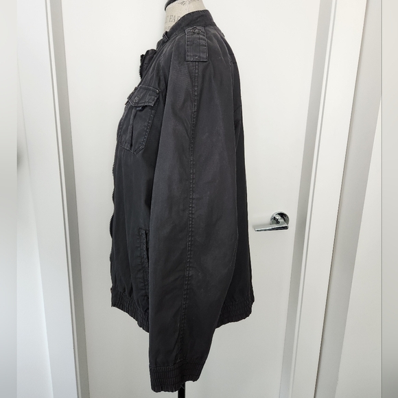 Jack & Jones Mens Bomber Utility Jacket - Picture 2 of 16